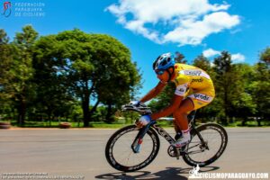 El joven ciclista sanlorenzano Pablo Villamayor. (Imagen perfil del facebook)