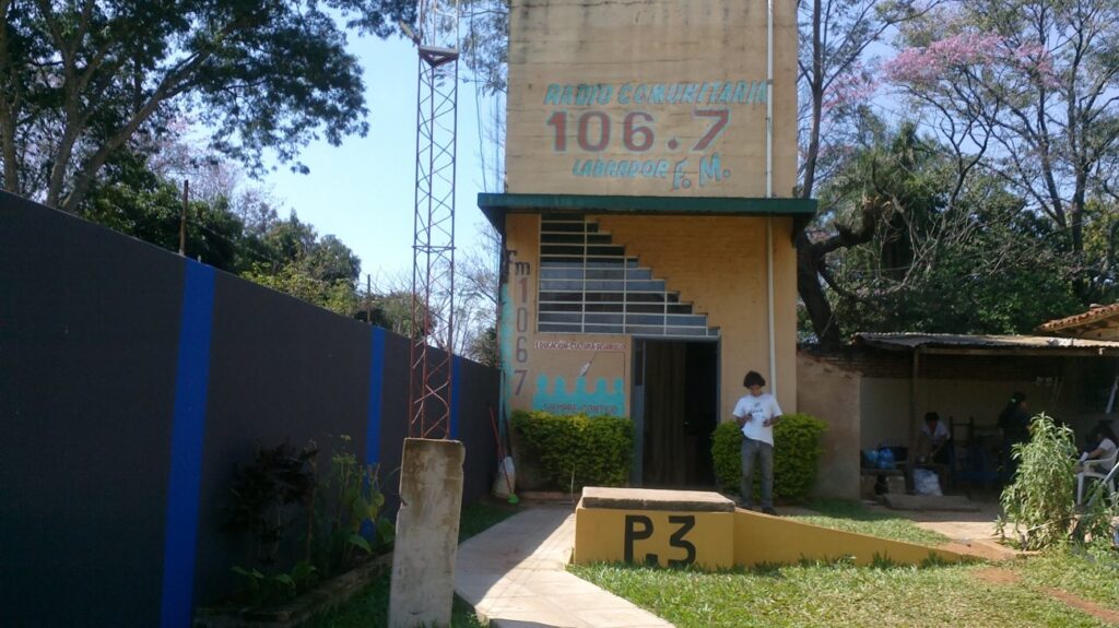 Local donde funcionaba la Radio Comunitaria Labrador