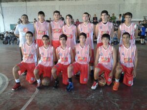 Equipo de la Sub 16 que le ganó al Félix Pérez Cardozo