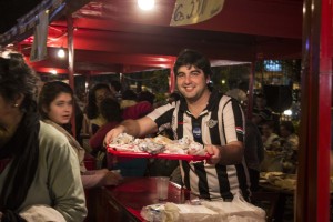 Las comidas típicas fueron las más solicitadas.