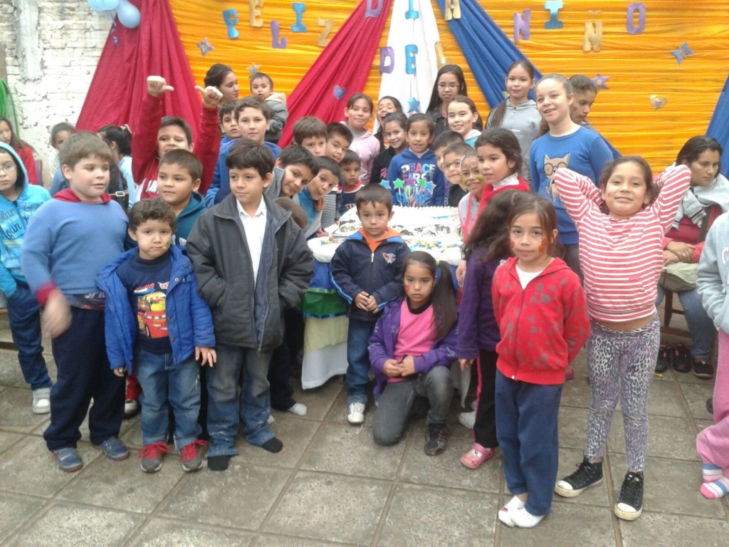 Varias capillas de la parroquia Virgen de los Remedios también festejaron el día del niño con sus catequizandos